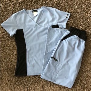 Ceil Blue Cherokee Scrub Set